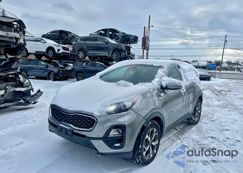 2022 Kia Sportage Lx из США, поврежденный, VIN KNDPMCAC2N7001369